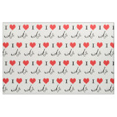 Iハート ファブリック (ファットクウォーター)