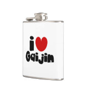 iハート フラスク (左)