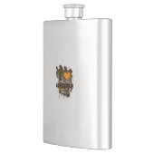 Iハート フラスク (左)