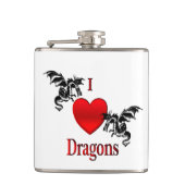 Iハート フラスク (正面)