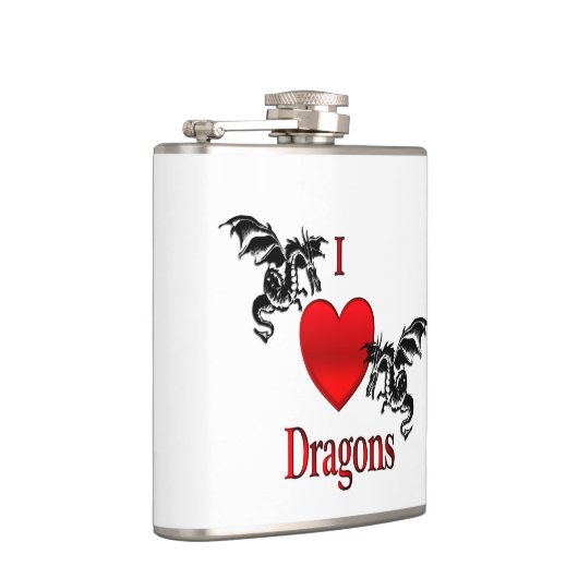 Iハート フラスク (右)