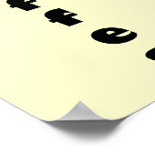 Iハート ポスター (角)