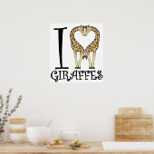 Iハート ポスター (キッチン)