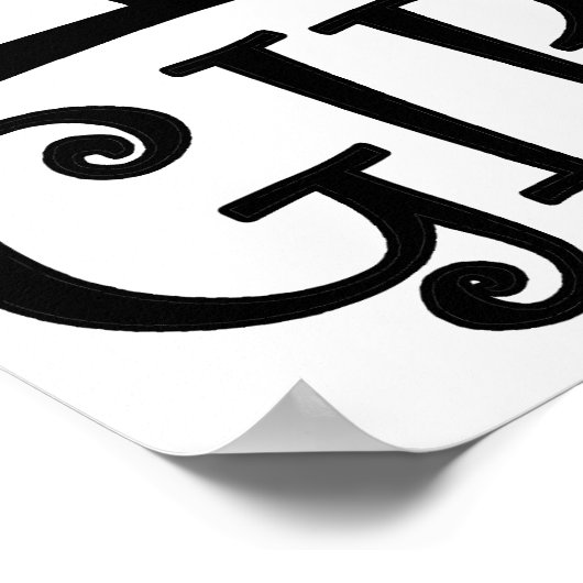 Iハート ポスター (角)