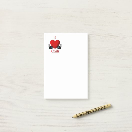 Iハート ポストイット (デスク上)