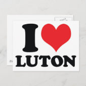 Iハート ポストカード (正面/裏面)