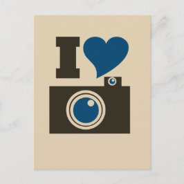 Iハート ポストカード