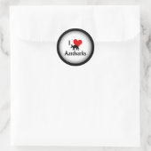 Iハート ラウンドシール (バッグ)