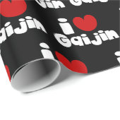 iハート ラッピングペーパー (ロールコーナー)