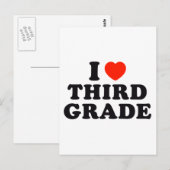 Iハート/ラブサードグレード ポストカード (正面/裏面)