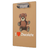 Iハート（ラブチョコレート） クリップボード (左)