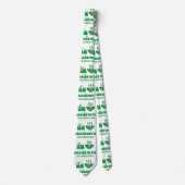 Iハート(ラブ)タイグリーンカレー ネクタイ (正面)