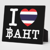 Iハート（ラブ）バーツ フォトプラーク (側面)