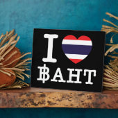 Iハート（ラブ）バーツ フォトプラーク (側面)