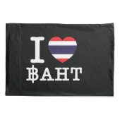 Iハート（ラブ）バーツ 枕カバー (裏面)