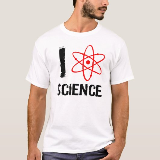 Iハート/愛科学のTシャツ Tシャツ (正面)