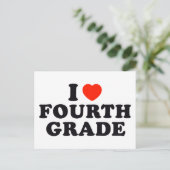 Iハート/愛4年生 ポストカード (スタンド正面)