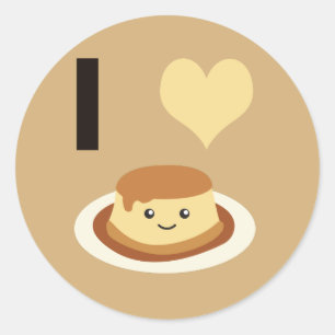 Iハート(愛)のFLAN! ラウンドシール