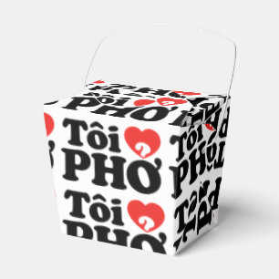 Iハート(愛)のPho (Tôiの❤ PHỞ)のベトナム語の言語 フェイバーボックス