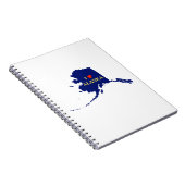 Iハート（愛）アラスカ ノートブック (右側)