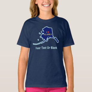 Iハート(愛)アラスカ Tシャツ