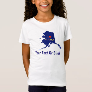 Iハート(愛)アラスカ Tシャツ