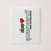 Iハート（愛）ウボンラチャタニ，イサン，タイ ジグソーパズル (縦)