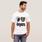 Iハート（愛）クレオパトラ Tシャツ (正面フル)