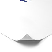 Iハート（愛）タイ語❤タイ語文字 ポスター (角)