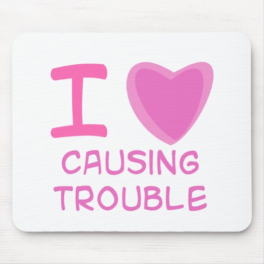 Iハート（愛） マウスパッド (正面)