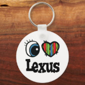 Iハート（愛）レクサス キーホルダー (正面)