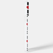 Iハート[愛]日本日本 [日本/日本] Case-Mate iPhoneケース (裏面 / 右)