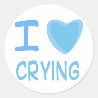 Iハート(愛)泣き叫び ラウンドシール