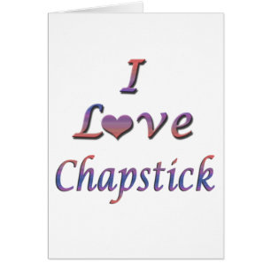 Iハート(愛) Chapstick