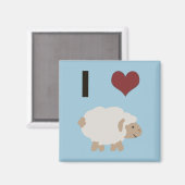 Iハート(愛)Ewe(あなた) マグネット (正面/裏面)