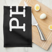 Iハート(愛) Pho キッチンタオル (四つ折り)