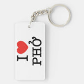 Iハート(愛) Pho キーホルダー (裏面)