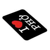 Iハート(愛)Pho マグネット (右側)