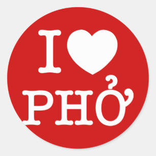 Iハート(愛) Pho ラウンドシール