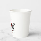 Iハート 紙コップ (左)