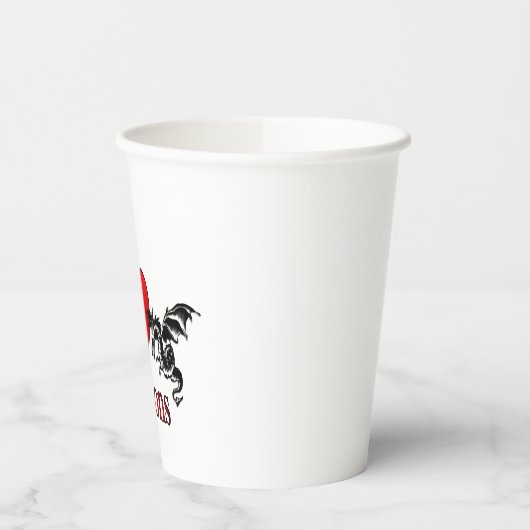 Iハート 紙コップ (左)