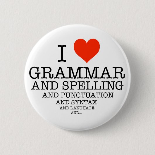 Iハート 缶バッジ (正面)