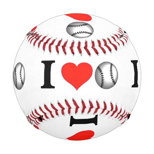 Iハート 野球ボール (裏面)