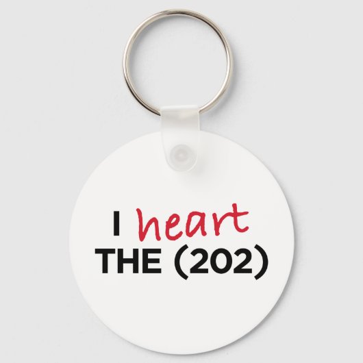 Iハート(202) キーホルダー (正面)