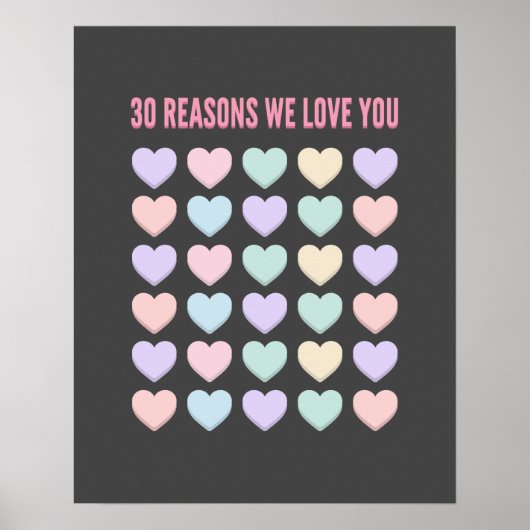 Iハート- 30理由Welove You - 30th ポスター (正面)