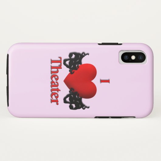 Iハート Case-Mate iPhoneケース (裏面(横))