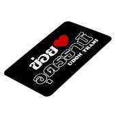 Iハート(Love)うどんThani, Isan, Thailand マグネット (左側)
