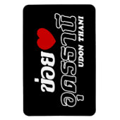 Iハート(Love)うどんThani, Isan, Thailand マグネット (縦)