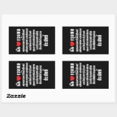 Iハート[Love]クルンテップマハナコン… 長方形シール (シート)