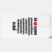 Iハート[Love]クルンテップマハナコン… Case-Mate iPhoneケース (裏面 (横))